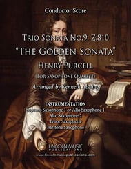 Henry Purcell - Trio Sonata No.9 P.O.D. cover Thumbnail